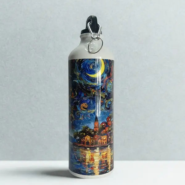 Starry Nights Sipper Bottle – Artistic Masterpiece Edition Animmantra