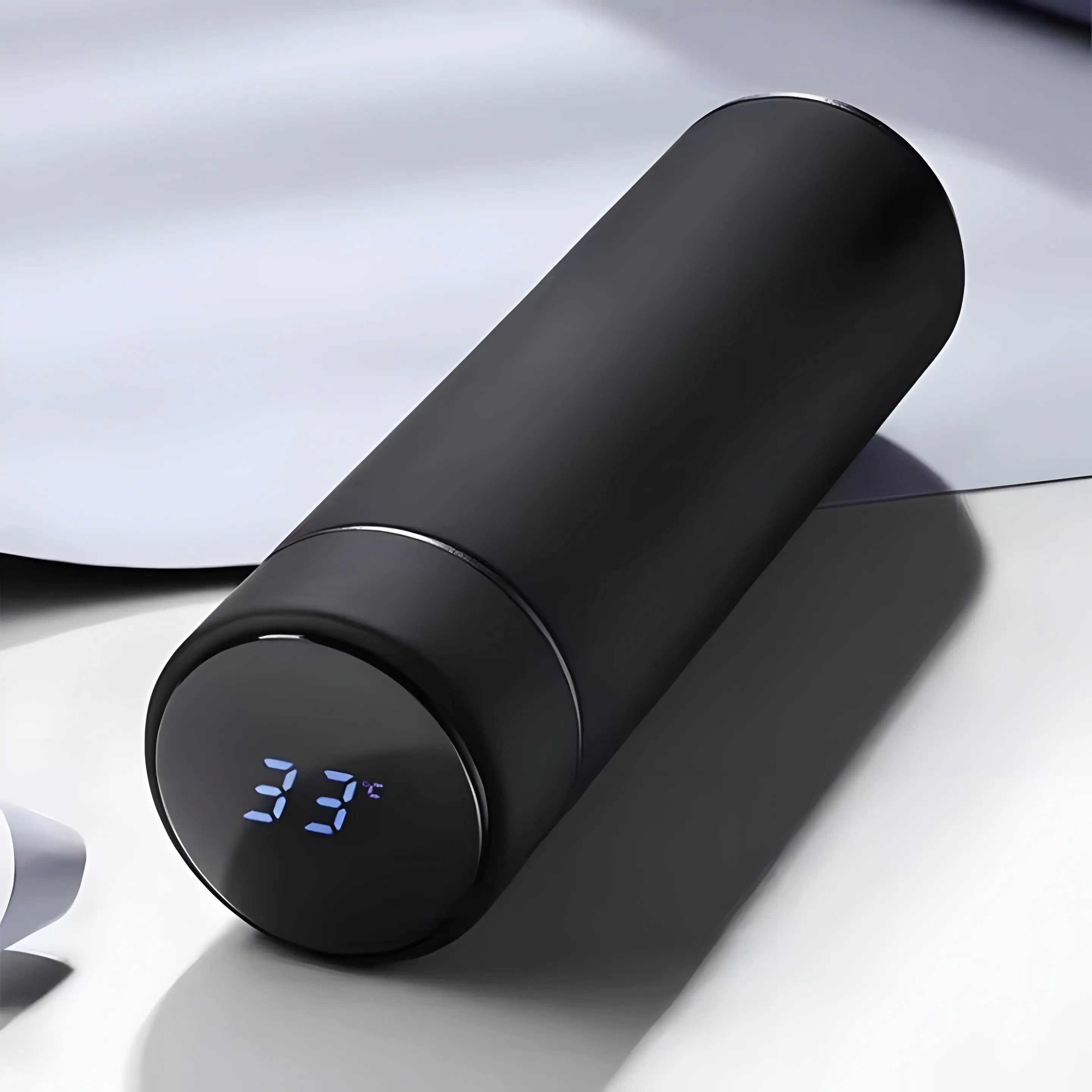 Smart Temperature Display Vacuum Insulated Bottle – Tea Filter & LED Temperature Indicator