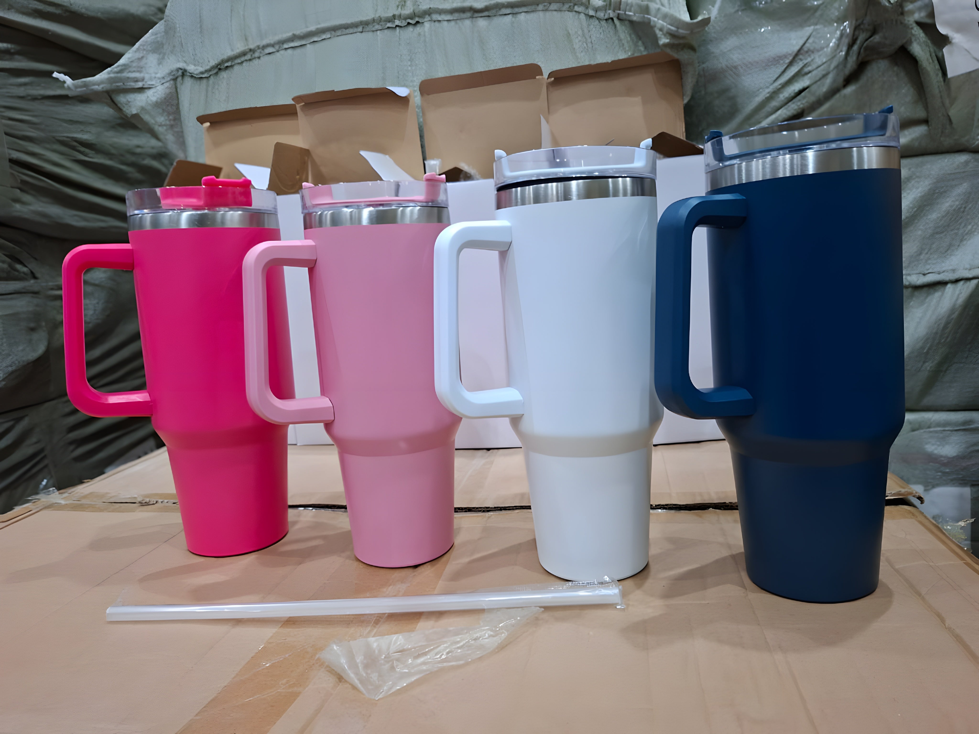 Large Stainless Steel Tumbler – 1200ml Insulated Travel Mug