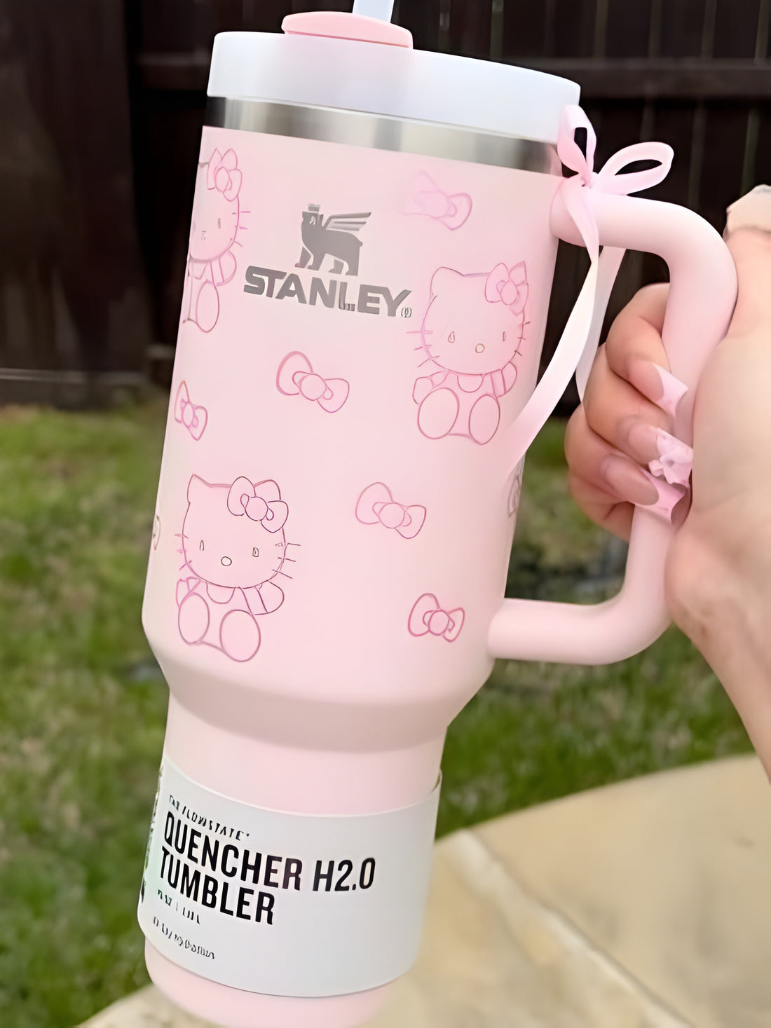 Stanley Hello Kitty Tumbler 1200ml – Premium Leakproof Mug with Handle