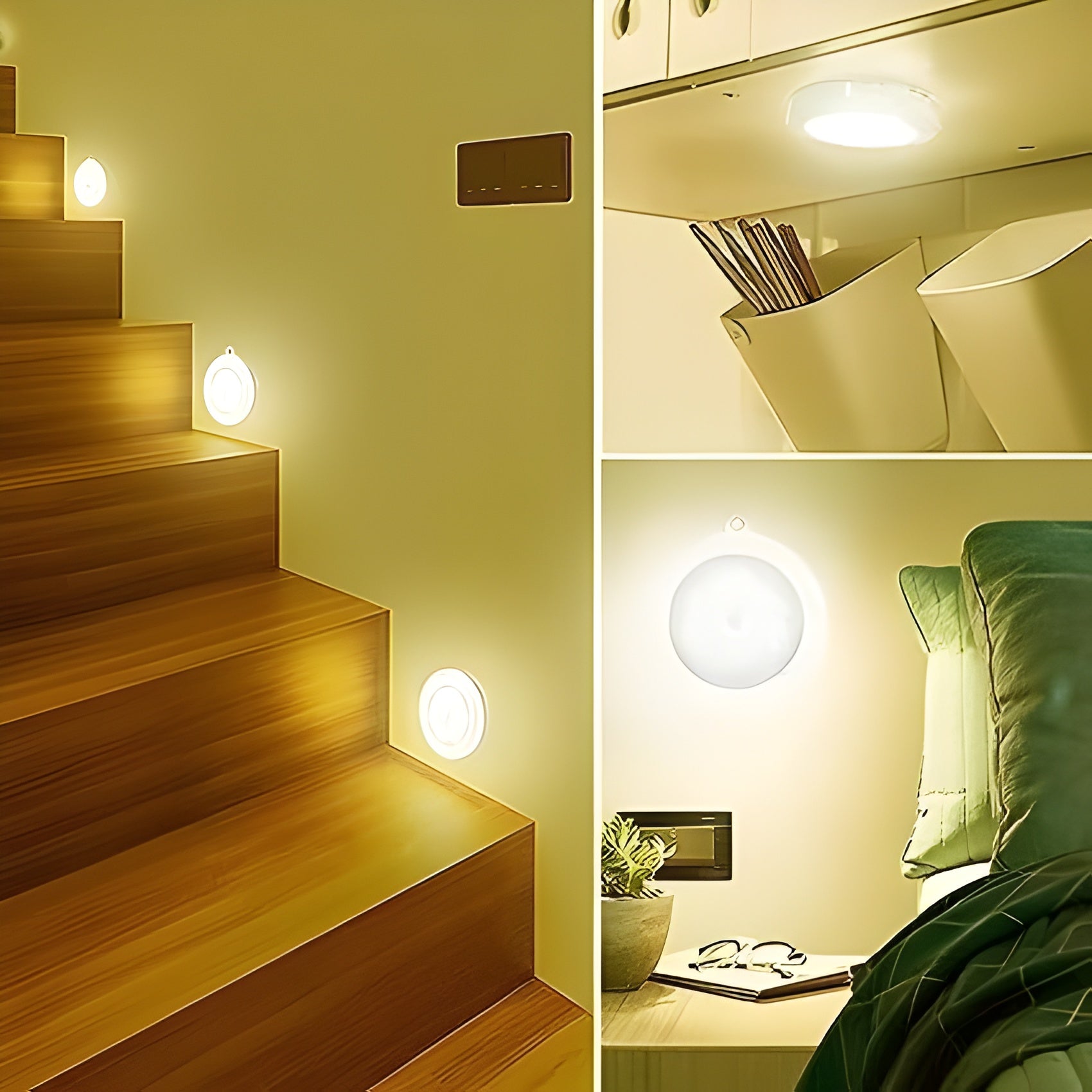 Smart Sensor Night Light – Multi-Functional Touch LED Lamp