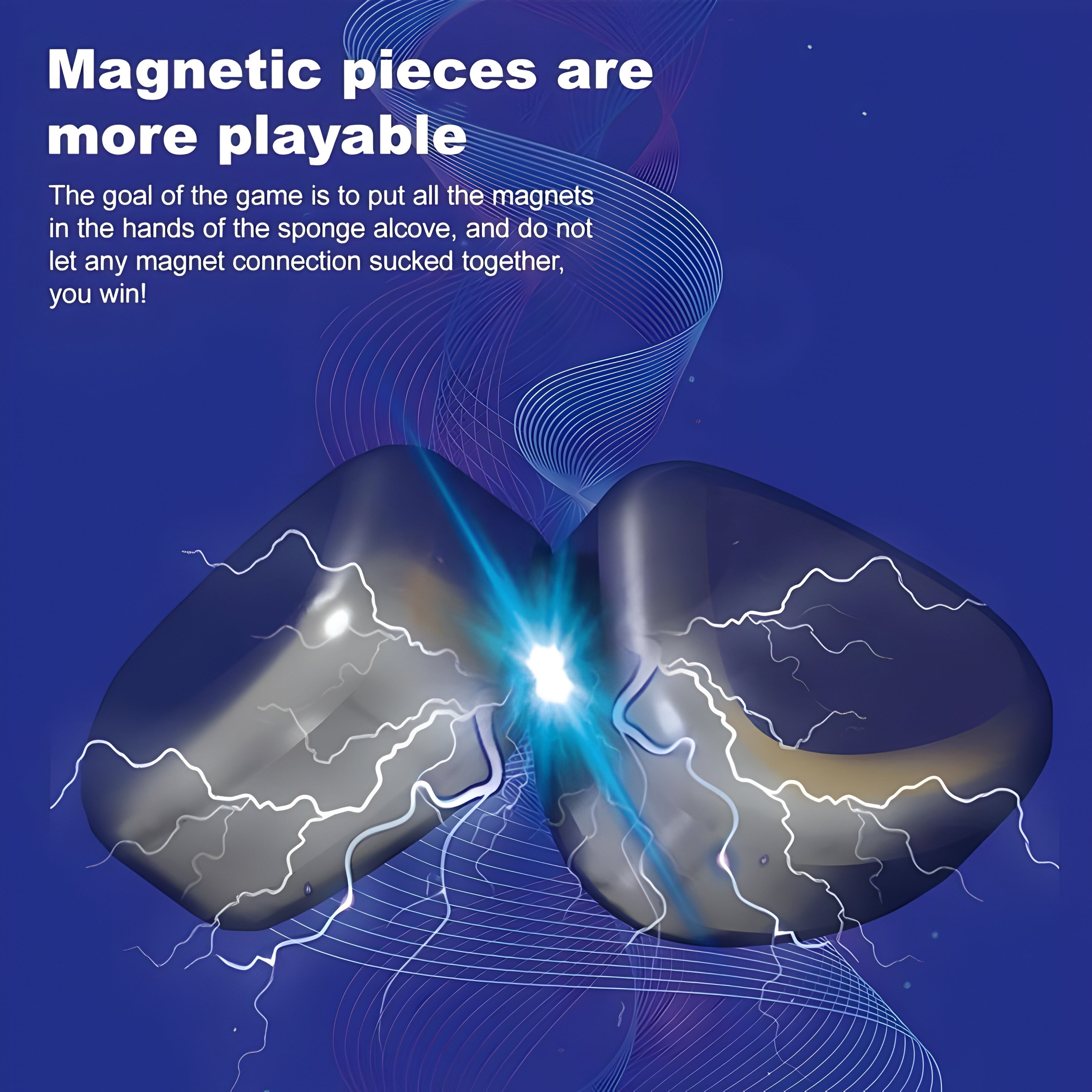 Kluster Magnetic Strategy Game – Fun Family & Party Game with Magnetic Stones