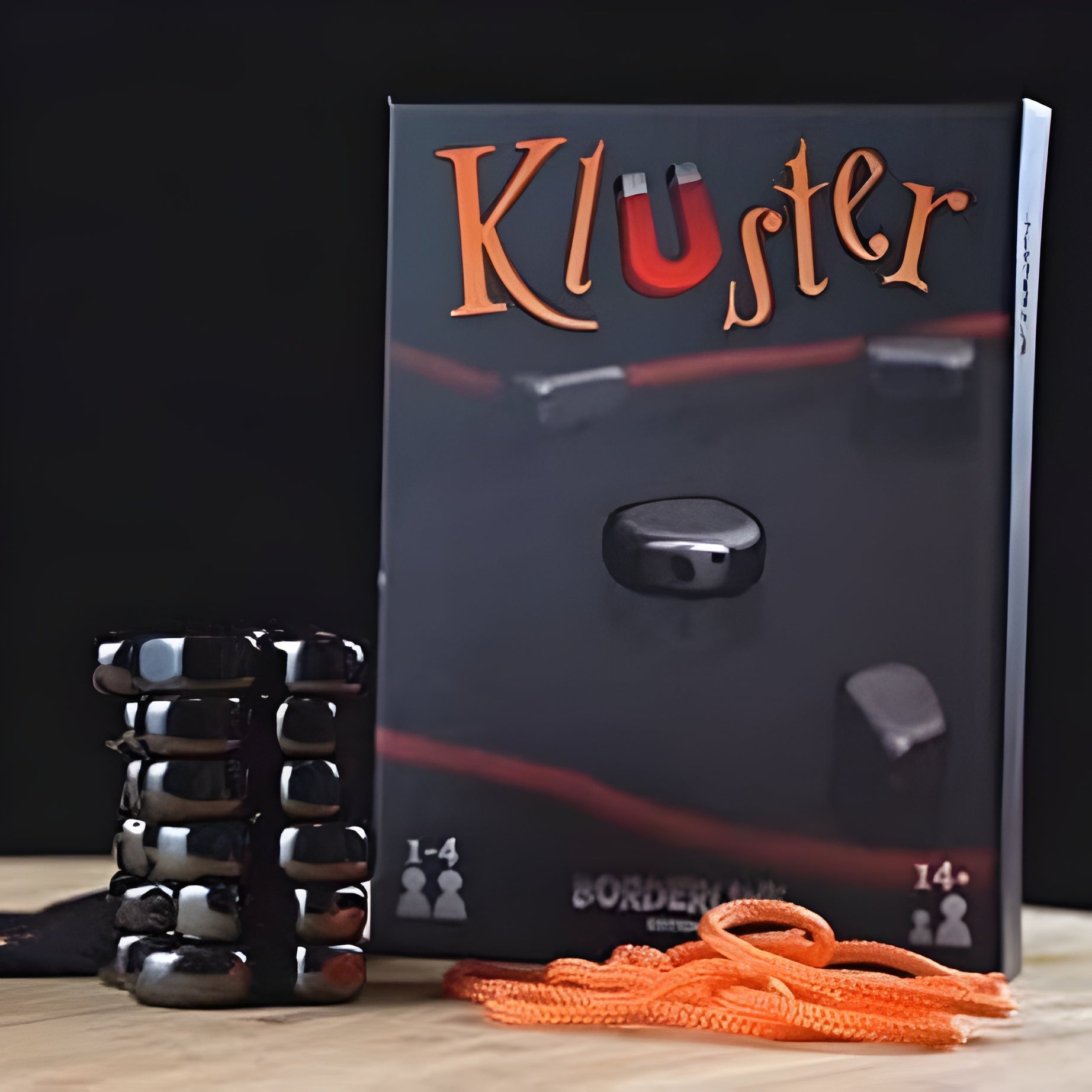 Kluster Magnetic Strategy Game – Fun Family & Party Game with Magnetic Stones