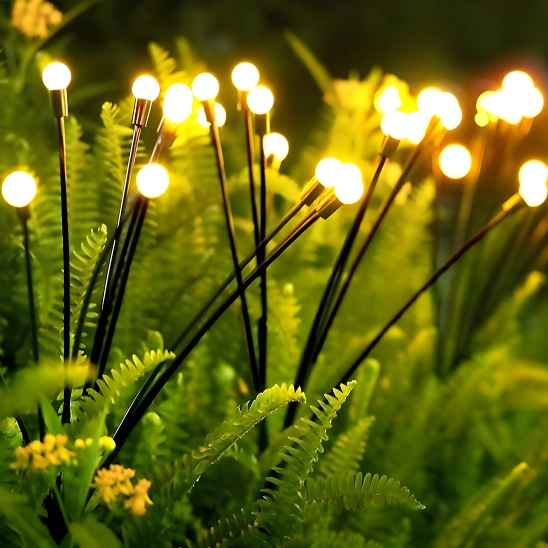 Solar Firefly Garden Lights – Waterproof Outdoor Decorative Fairy String Lights