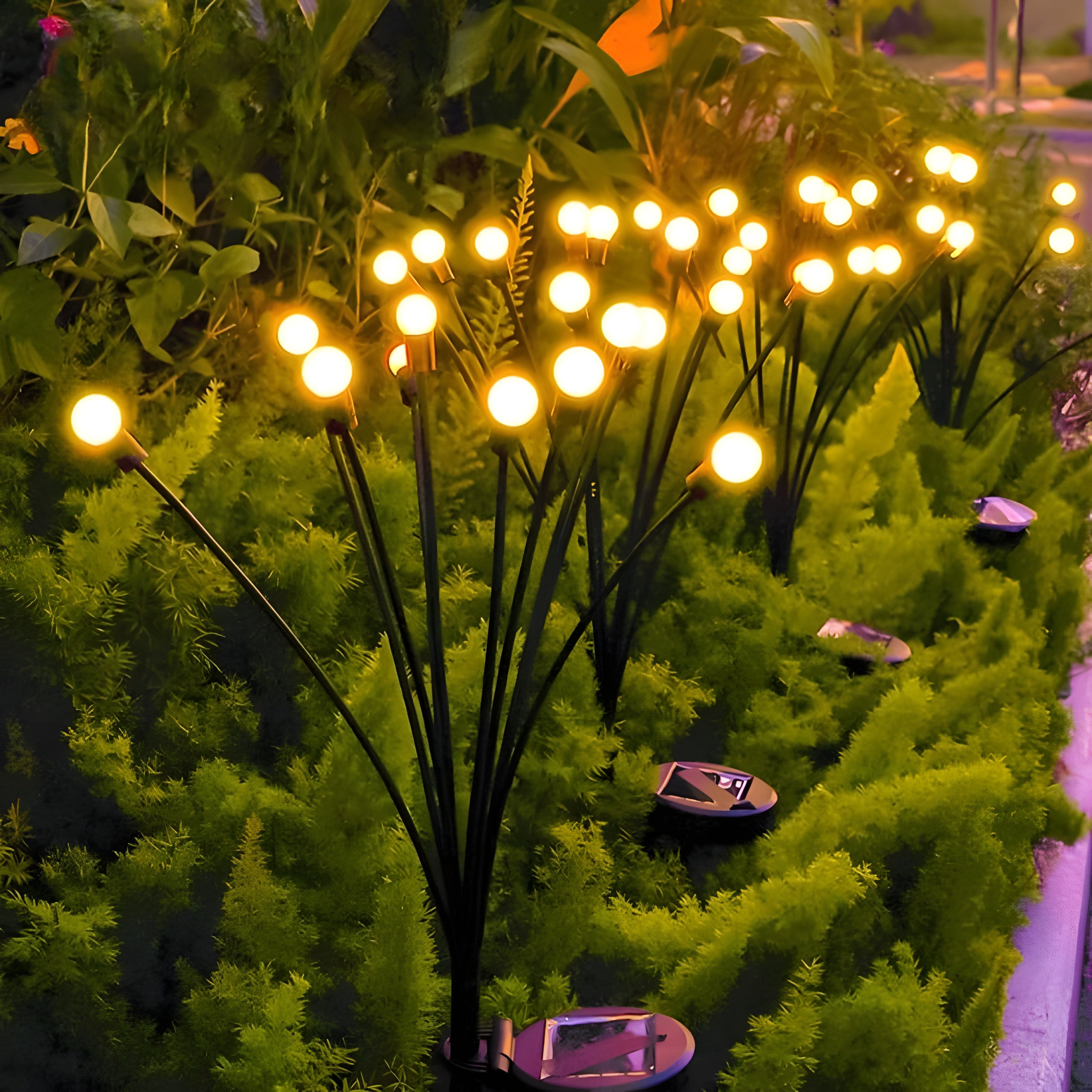 Solar Firefly Garden Lights – Waterproof Outdoor Decorative Fairy String Lights