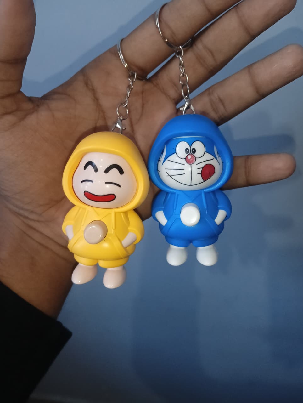 Buy 2 Face Changing Keychain – 3 Expressions Mood Toy | Cute Cartoon Bag & Key Accessory